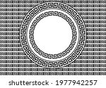 a colorful versace greek... | Shutterstock .eps vector #1977942257