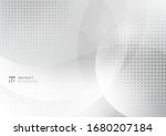 abstract background white and... | Shutterstock .eps vector #1680207184