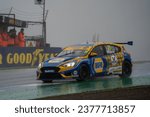 Small photo of Dunfermline, Fife - August 12th 2023: Sam Osborne #77 Driving For NAPA Racing UK Free Practice 1 For The British Touring Car Championship BTCC Knockhill Circuit Scotland 2023