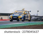 Small photo of Dunfermline, Fife - August 12th 2023: Sam Osborne #77 Driving For Napa Racing UK Free Practice 2 For The British Touring Car Championship BTCC Knockhill Circuit Scotland 2023