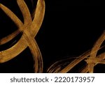 Small photo of This is a background image in which silver intersecting streamlines are drawn with a brush on a black background