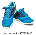 Blue Trainers Free Stock Photo - Public Domain Pictures
