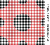 seamless checkered vector... | Shutterstock .eps vector #2155978537