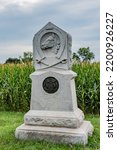 Monument to the 1st Maryland Cavalry Regiment, East Cavalry Field, Gettysburg, PA USA, Gettysburg, Pennsylvania