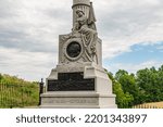 Small photo of Monument to William McKinley, Antietam National Battlefield, Maryland USA, Sharpsburg, Maryland