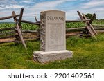 Monument to the 1st Delaware Volunteers, Antietam National Battlefield, Maryland USA, Sharpsburg, Maryland