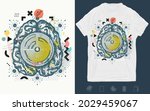 super brain and labyrinth.... | Shutterstock .eps vector #2029459067