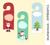 Christmas Theme Door Hanger...
