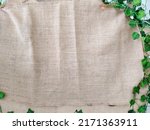 Burlap Sackcloth Background And ...