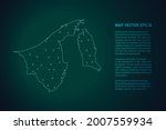 brunei darussalam map. abstract ... | Shutterstock .eps vector #2007559934