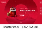 special offer  christmas sale ... | Shutterstock .eps vector #1564765801
