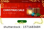 special offer  christmas sale ... | Shutterstock .eps vector #1571683684