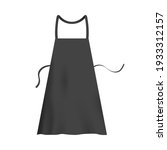 template of black blank chef... | Shutterstock .eps vector #1933312157