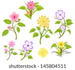 decorative flowers collection