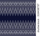 geometric ethnic pattern design ... | Shutterstock .eps vector #318438737