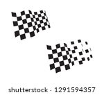 race flag icon  simple design... | Shutterstock .eps vector #1291594357