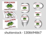 flag of ferguson  missouri | Shutterstock .eps vector #1308694867