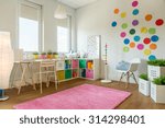 Idea for colorful designed unisex kids room