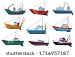Collection Of Fishing Boats...
