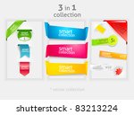 ribbon and banner collection.... | Shutterstock .eps vector #83213224