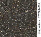 vector zodiac constellations.... | Shutterstock .eps vector #2075816731