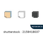 layer icons  symbol vector... | Shutterstock .eps vector #2158418037