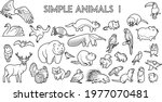 A Collection Of Simple Animal...