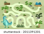 maze game. educational... | Shutterstock .eps vector #2011391201