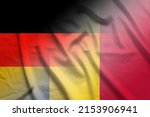 Germany And Chad State Flag...