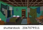 village room inside vector... | Shutterstock .eps vector #2067079511
