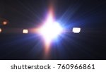 digital lens flare   abstract... | Shutterstock . vector #760966861