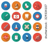medical icons. medical... | Shutterstock .eps vector #329334107