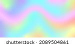 rainbow fantasy background.... | Shutterstock .eps vector #2089504861