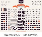 huge premium design elements.... | Shutterstock .eps vector #381139501