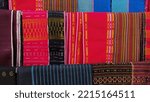 Small photo of Ulos or often also called ulos cloth has been one of the typical Indonesian clothing. Aloes is hereditary developed by the Bataknese, North Sumatra.