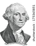 Gravure Of George Washington ...