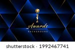 dark blue royal awards graphics ... | Shutterstock .eps vector #1992467741