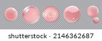 clear transparent pink liquid... | Shutterstock .eps vector #2146362687