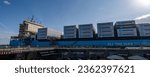 Small photo of Copenhagen, Denmark - September 15, 2023: Laura Maersk, the world's first methanol enabled container vessel moored in Copenhagen harbour.