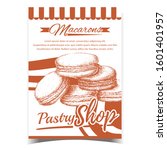 Pastry Shop Macarons Biscuit...