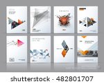 brochure template layout  cover ... | Shutterstock .eps vector #482801707