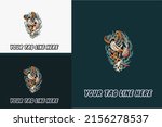 artwork design of eagle and... | Shutterstock .eps vector #2156278537