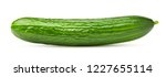 Cucumber Isolated On White...