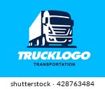 truck illustration. logo design | Shutterstock .eps vector #428763484