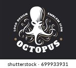 octopus logo   vector... | Shutterstock .eps vector #699933931