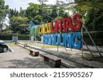 Small photo of Bandung, Indonesia - April 20, 2022: Taman Lalu Lintas Bandung (Bandung Traffic Park).