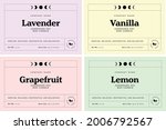 candle label template candy... | Shutterstock .eps vector #2006792567