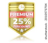 premium pack 25  discount 3d... | Shutterstock . vector #2010573704