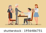 concept of partnership business.... | Shutterstock .eps vector #1956486751