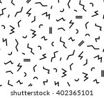 vector pattern with black and... | Shutterstock .eps vector #402365101